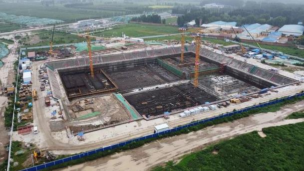 雄安新区正在建议的地下式污水处理厂，网络图片 佳仕德水处理小编配图